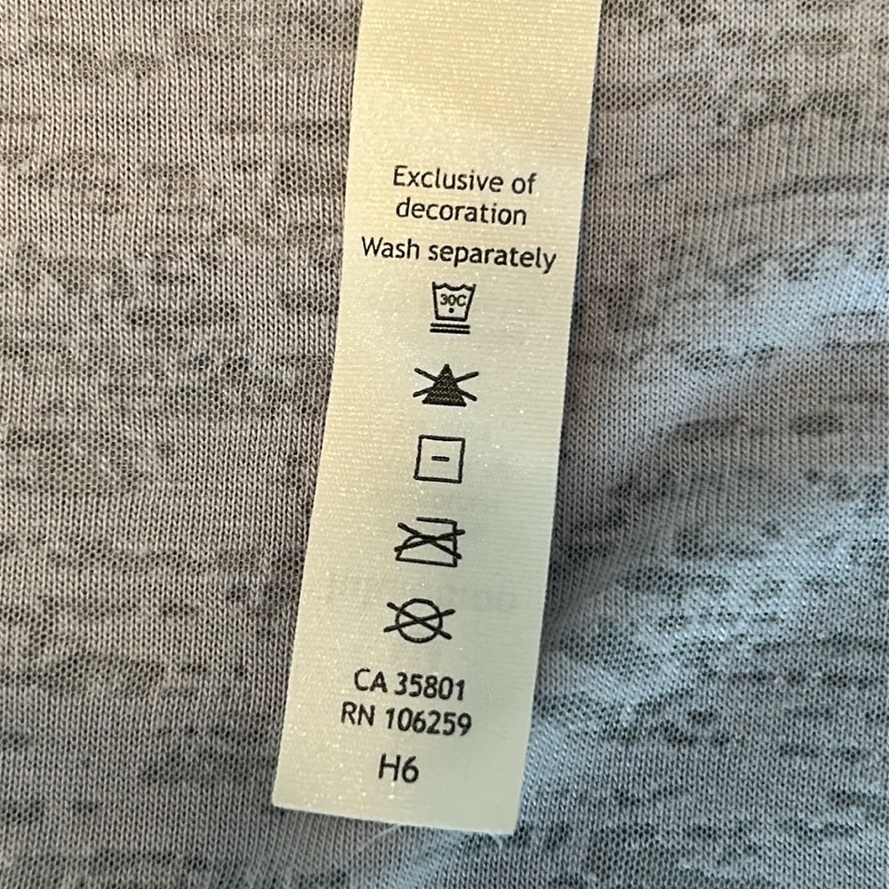 lululemon athletica Gray Women's Intimate Top - Picture 7 of 8